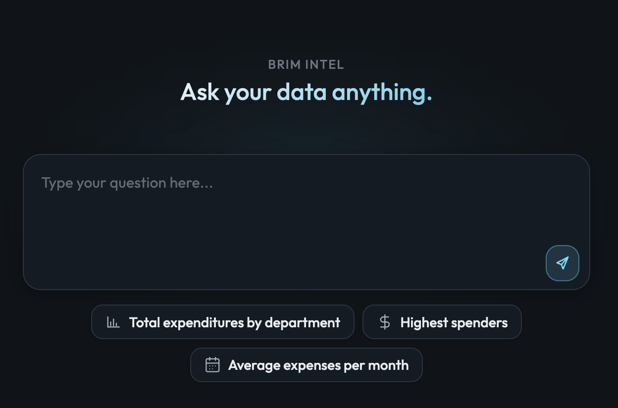 Easy access to insights on expense data
